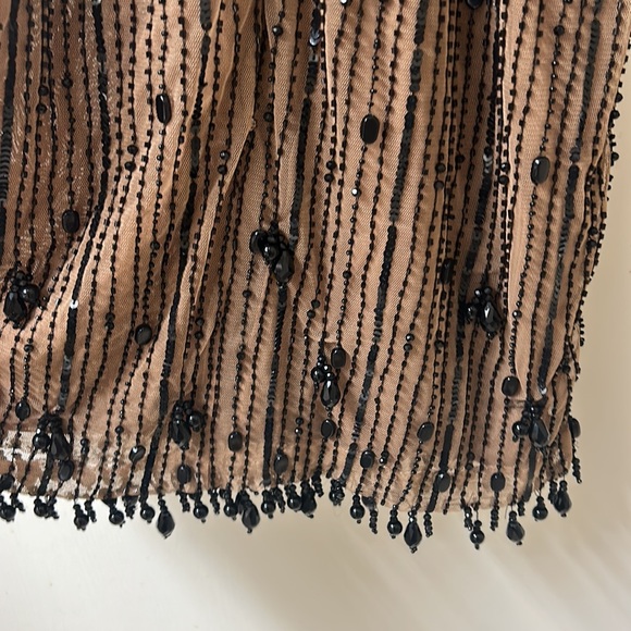 NBD Zintia Embellished Mini Dress in Black EUC flaw - Picture 9 of 10